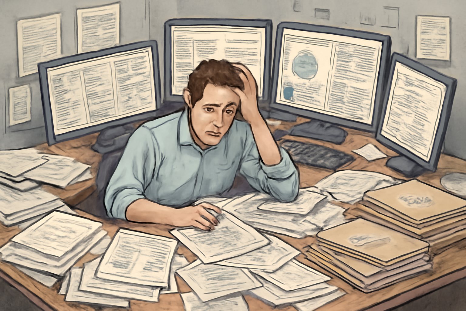 Manual data processes