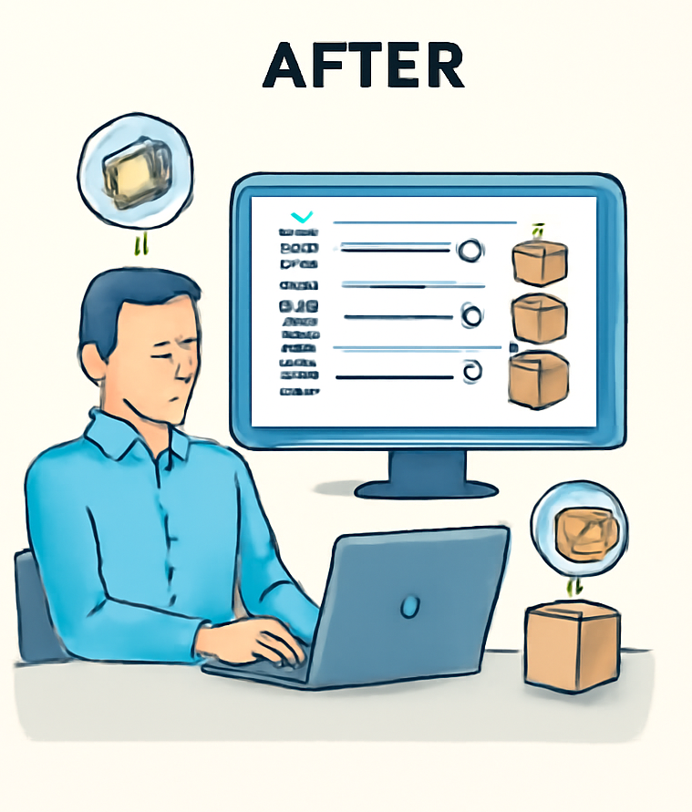 Automated dropshipping