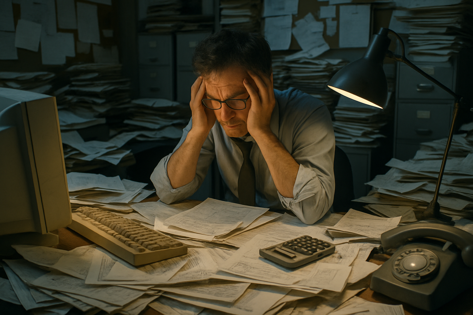 Manual ERP processes